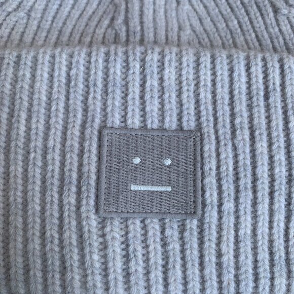 Acne Studios Light Gray Beanie